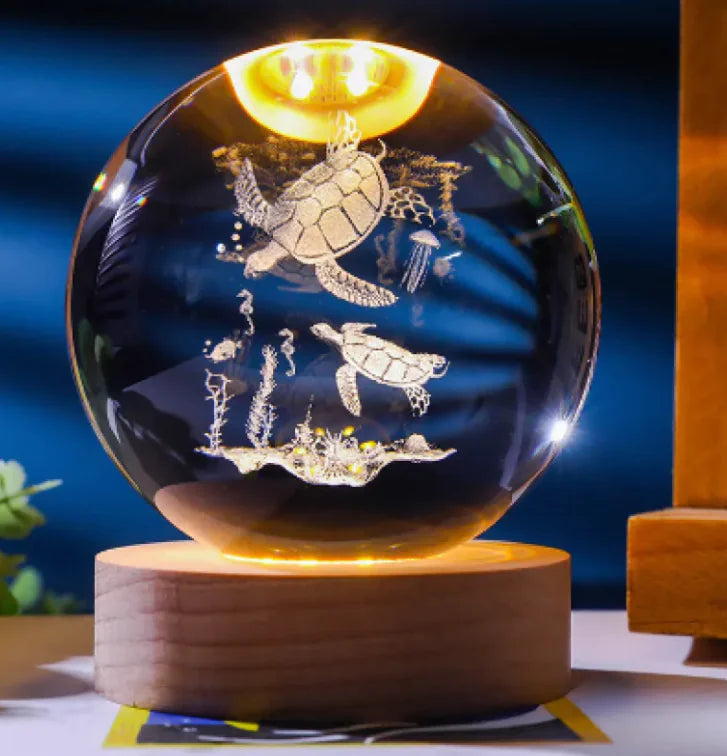 3D Constellation Crystal Ball Night Light