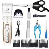 Rechargeable Pet Hair Clipper Grooming Set