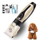 Rechargeable Pet Hair Clipper Grooming Set