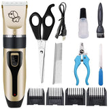 Rechargeable Pet Hair Clipper Grooming Set